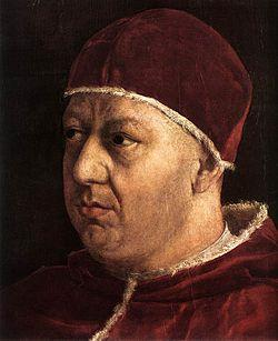 Cattolicesimo e Protestantesimo Papa Leone X, ritratto da Raffaello