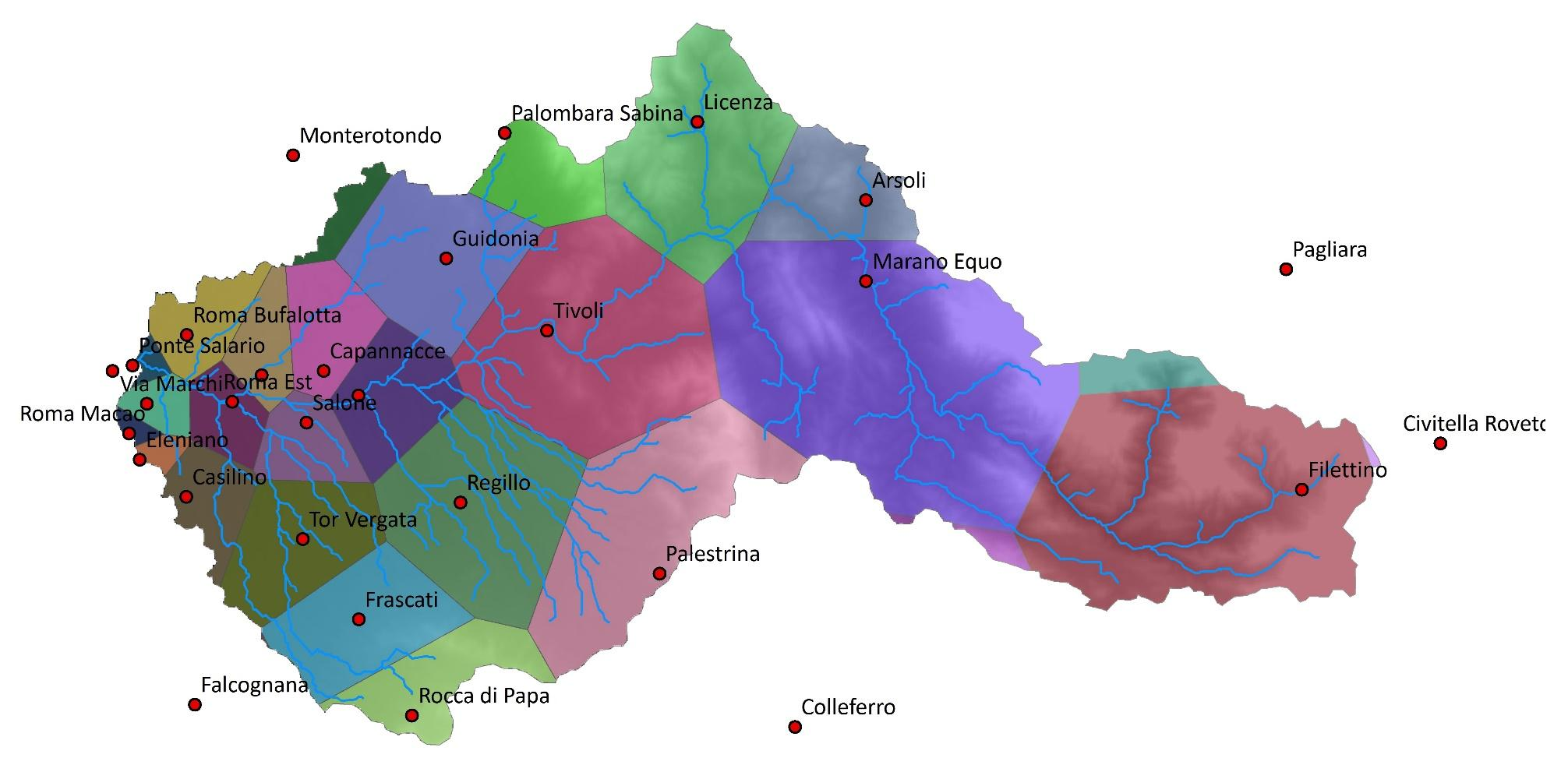 CALIBRATION ANIENE BASIN