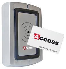 Lettori per Controllo Accessi Modello Descrizione W0-P 06IAW130P iaccess W0-P Lettore RFID Wiegand Antivandalo per uso indoor o outdoor (grado prot.