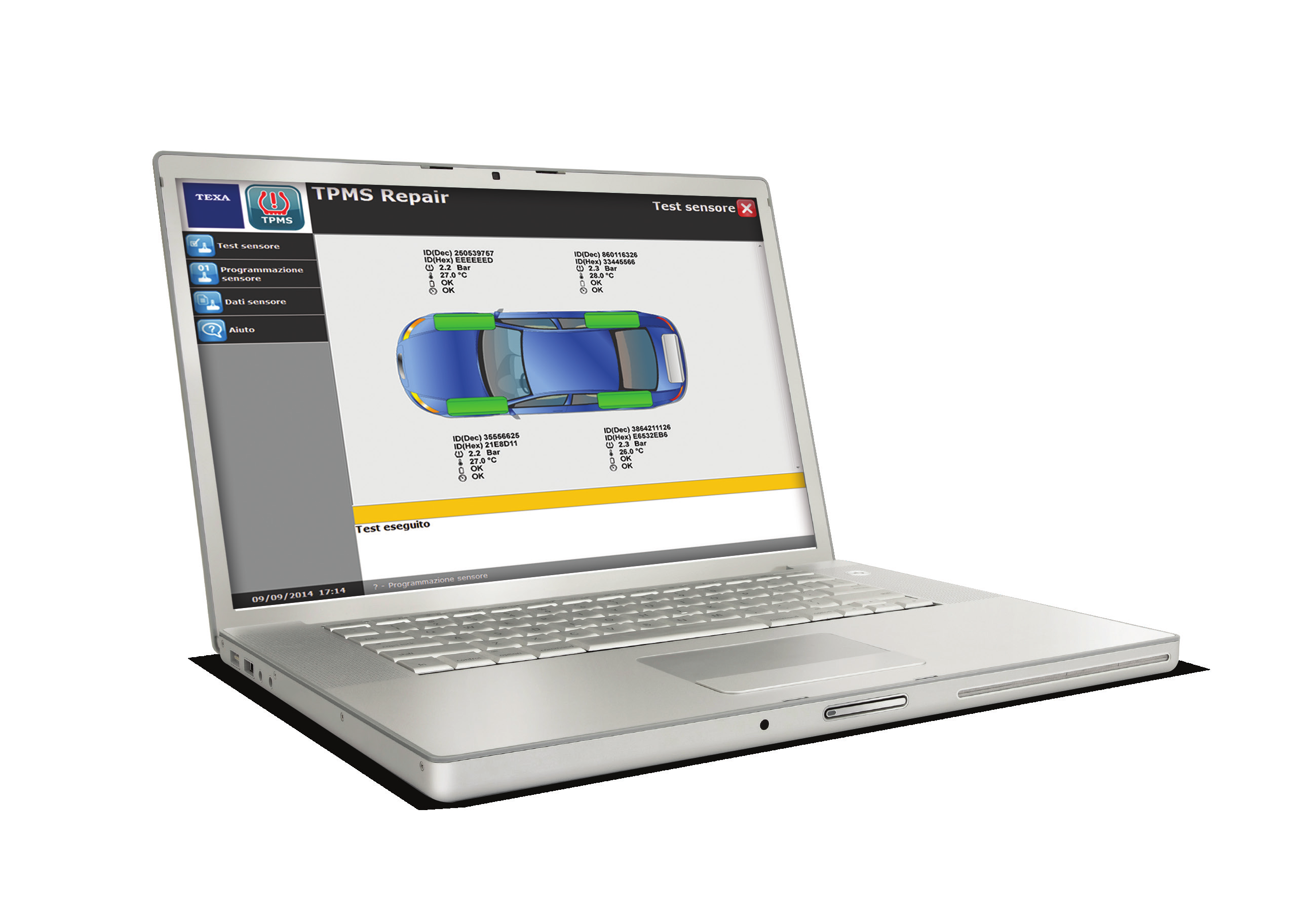 CONNESSIONE GARANTITA TPS si integra con l officina Oltre che come strumento stand alone, TPS si integra al meglio con gli altri prodotti TEXA di diagnosi già presenti in officina.