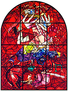 Giacobbe si congeda dai dodici figli (3) Alla benedizione di Giacobbe si è ispirato Marc Chagall (1887-1985) per le