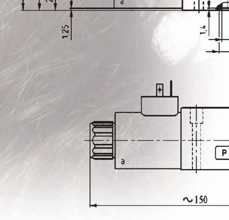 Il fluido deve essere mantenuto integro, filtrato secondo ISO 4406 classe 19/17/14, ed essere usato in campo