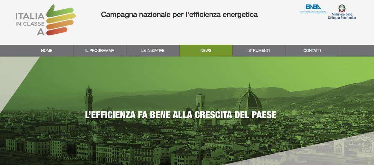 Strumenti Allo scopo di garantire la massima copertura informativa sulle iniziative e sulle azioni previste dalla campagna nazionale è stato istituito un sito web "Italia in Classe A", quale efficace