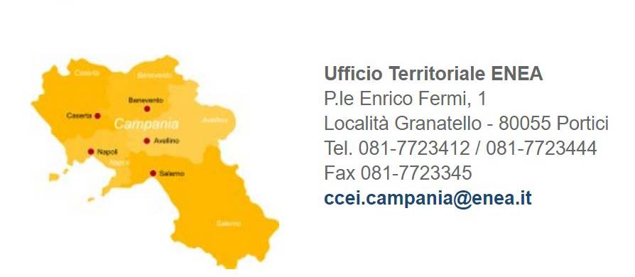 Contatti CCEI Campania www.portici.