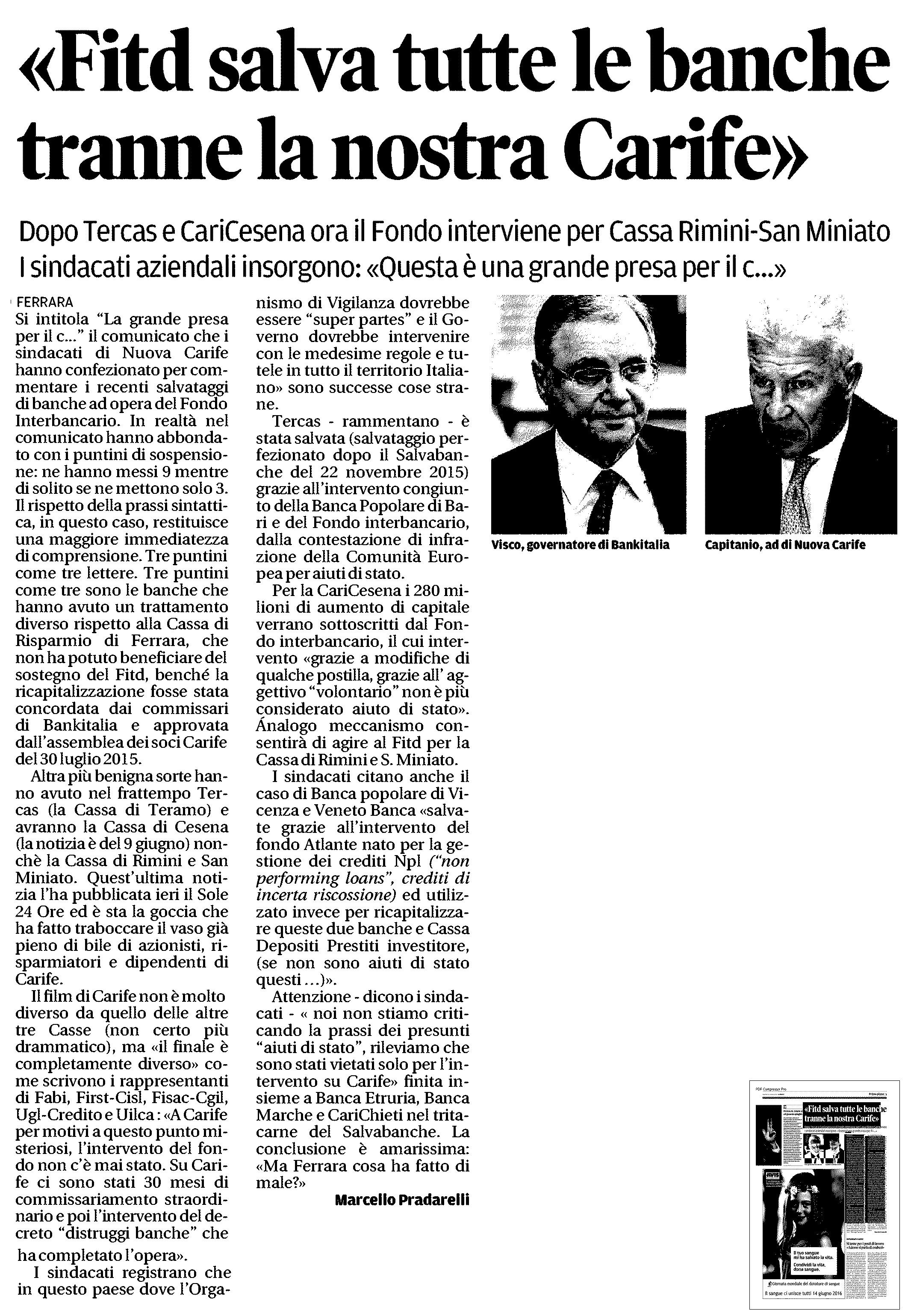 Estratto da pag. 3 Direttore Responsabile Luca Traini Diffusione Testata 7.