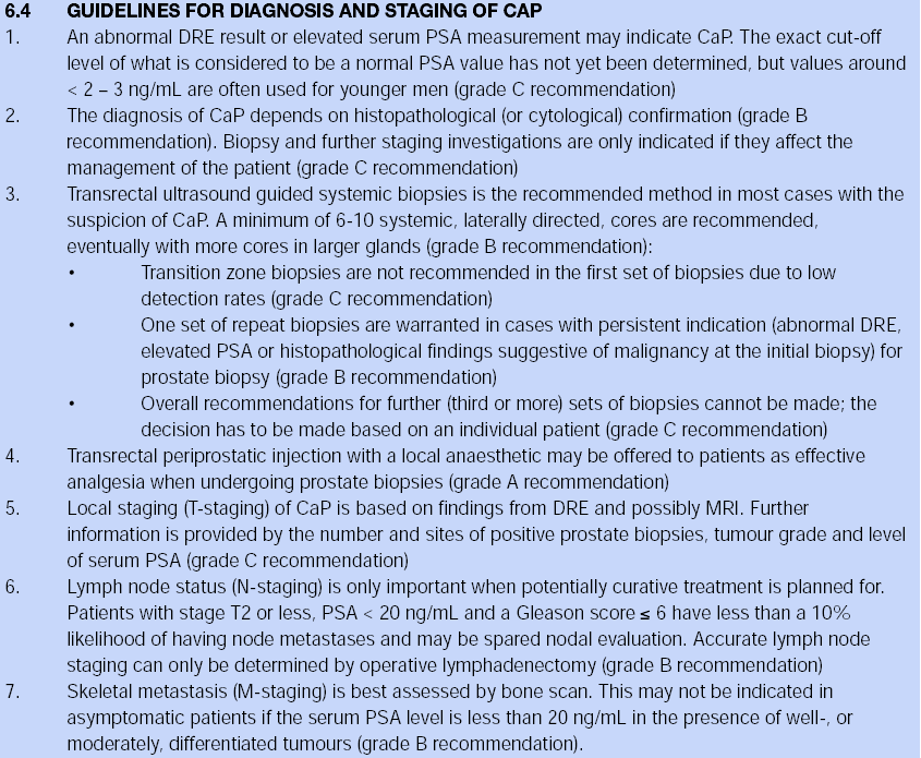 Tumor Node Metastasis (TNM) classification of CaP (2002) Facendo riferimento ai tumori della prostata dobbiamo necessariamente fare riferimento alla classificazione del TNM a tutti nota perché è poi