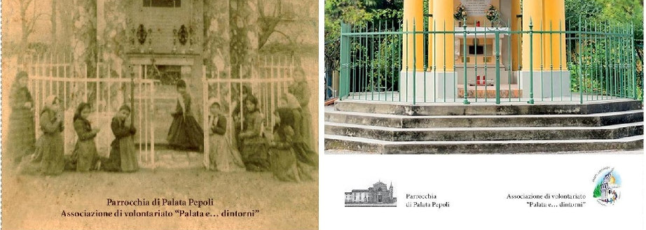 Durante l inaugurazione sarà presentato il libro-quaderno, sulla storia dell Edicola dal titolo; L Edicola Tempietto della Madonna di San Luca a Palata Pepoli.
