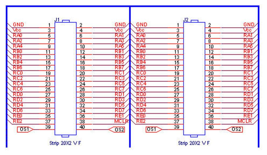 1.f) Lo schema elettrico Sezione interfaccia connettori expansion-bus I due bus che possiamo vedere riportati nello schema