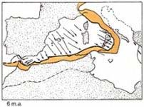 Evoluzione geodinamica della regione nel quadro geologico della penisola italiana Nel periodo che va da circa