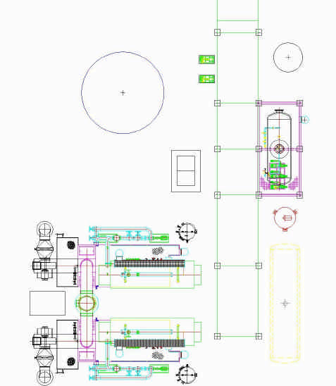 LAY OUT TIPICO Camino Altezza: 20 m Gruppi di recupero termico 6 m Ingombro max: 14 m