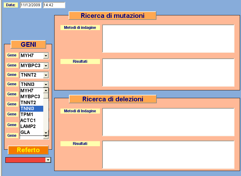 Referto Molecolare -