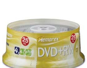 12,97 28/02/2009 5247 DVD-RW 4,7 GB TDK 4 x campana da 10 Pz.