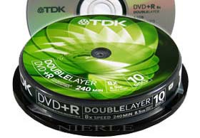 13,82 28/02/2009 - DVD+RW 4,7 GB 4 x - 3786 DVD+RW 4,7 GB MEMOREX 4 x campana da 25 Pz.