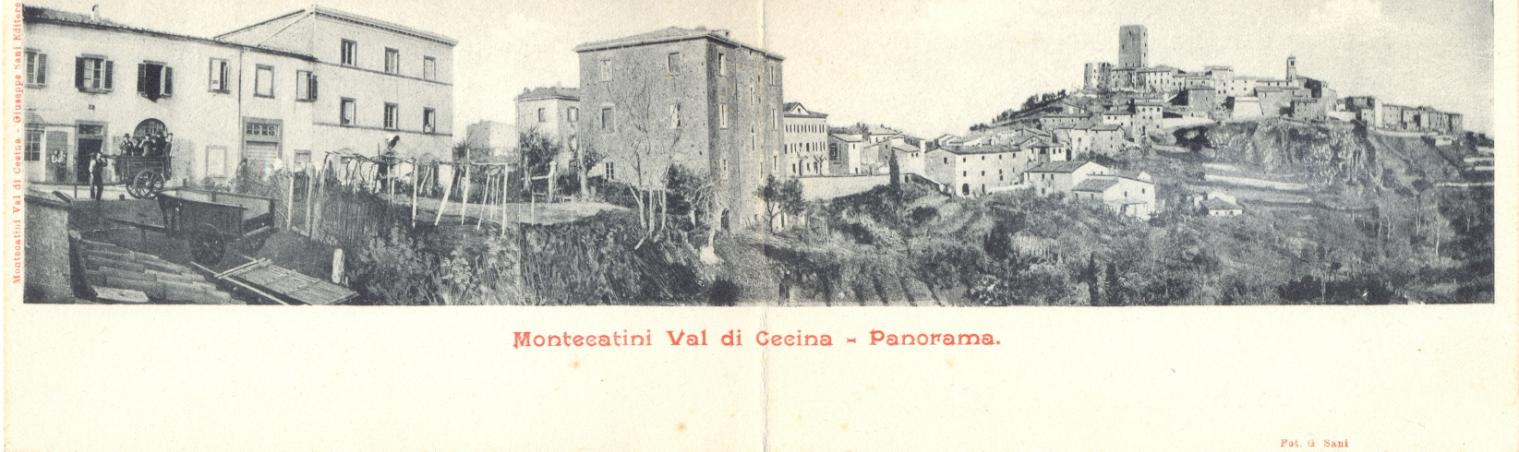 MONTECATINI VAL DI CECINA Castello capoluogo di Comunità con chiesa plebana (San Biagio) nella Giurisdizione, Diocesi e circa 7 miglia a libeccio di Volterra,