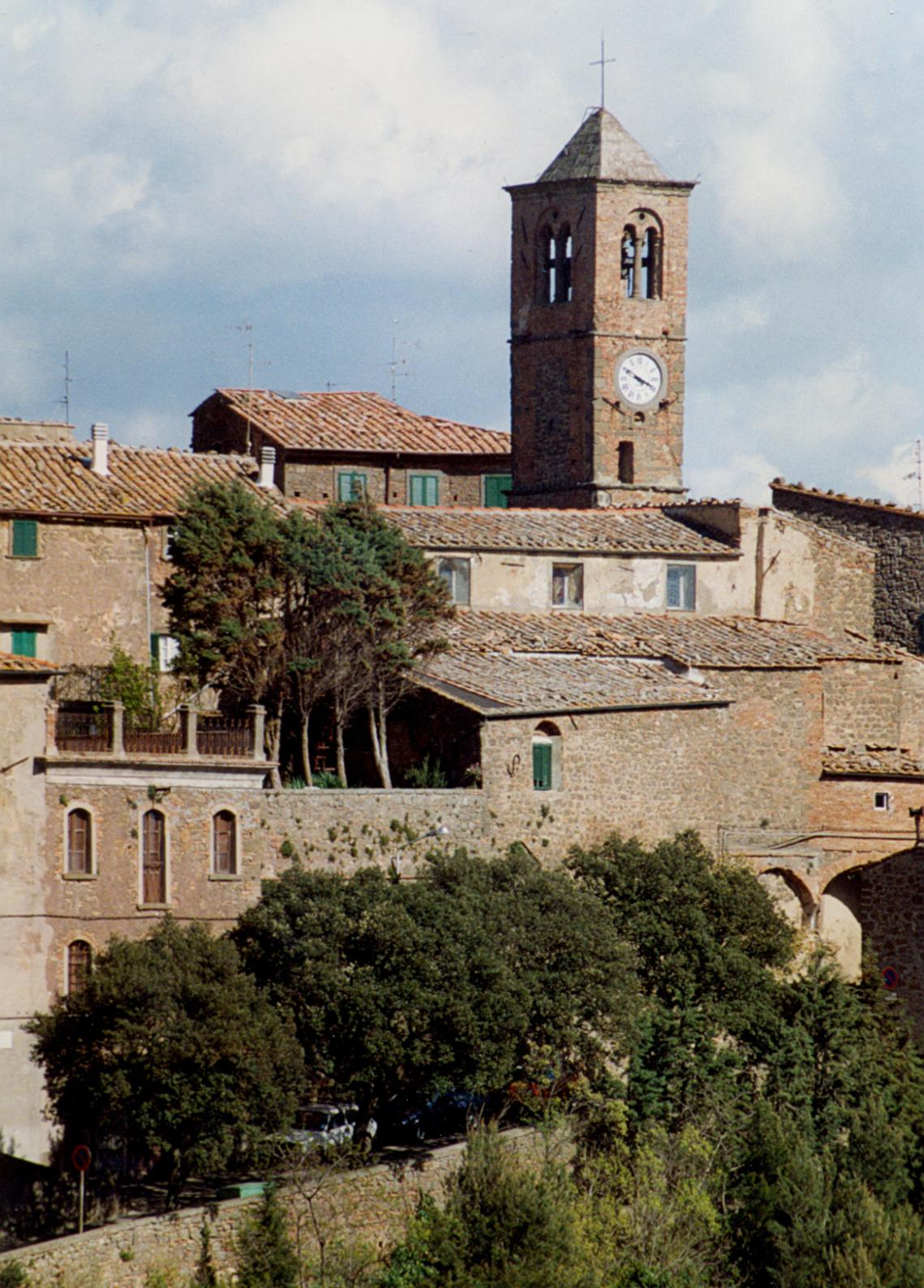 La Chiesa di San Biagio, vista da ovest. Da M.L. Ceccarelli Lemut, G.