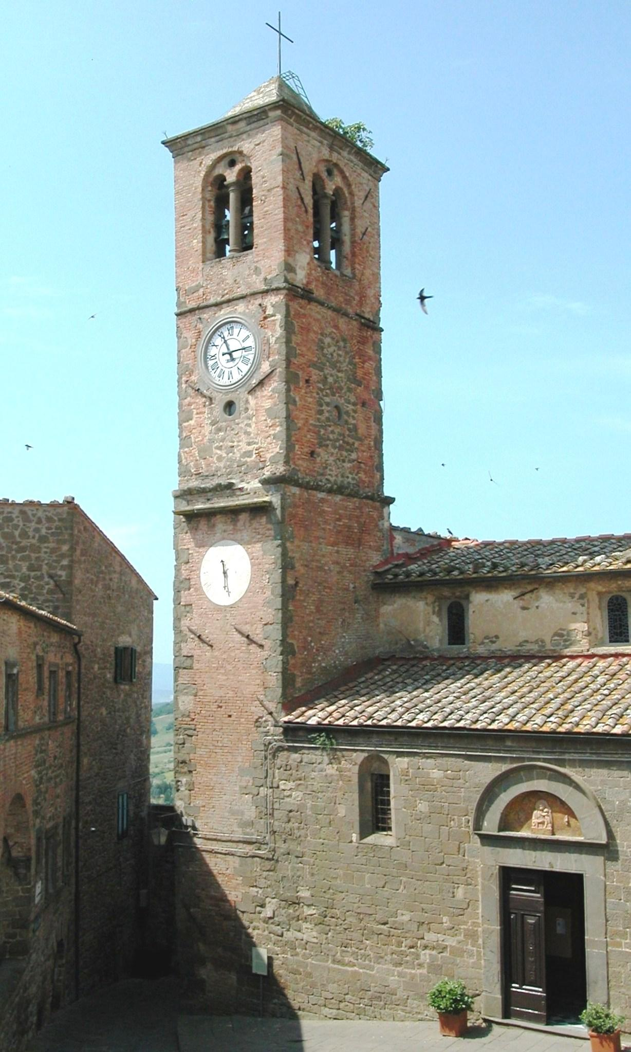 La Chiesa parrocchiale di San Biagio. Da M.L. Ceccarelli Lemut, G.