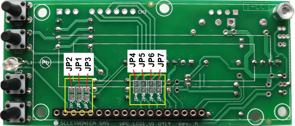 La prima modalità è la versione con interfaccia di comunicazione I2CBus (con driver PCF8574).