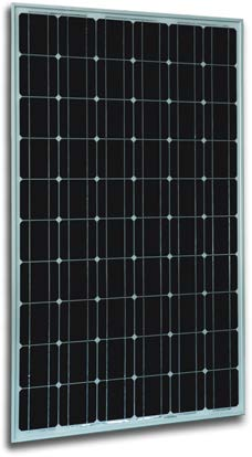 Questi moduli fotovoltaici utilizzano celle di silicio monocristallino ad alta efficienza (le celle sono costituite da un singolo cristallo di silicio ad alta purezza) per trasformare la radiazione