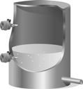 o serbatoi. Con una sporgenza della forcella di soli 50 mm (2 in.) (a seconda del tipo di connessione), il modello 220 può essere installato anche in tubazioni di piccolo diametro.