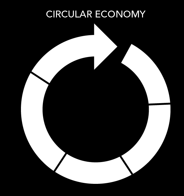 Sviluppare il RICICLO che consente un doppio vantaggio: il risparmio di materia prima e quello di energia, con una riduzione di emissioni PROMUOVERE LO SVILUPPO DI UN ECONOMIA CIRCOLARE in grado di