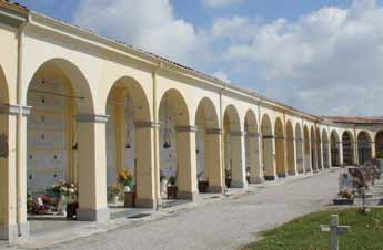 Gli interventi hanno riguardato in particolare i cimiteri di San Biagio, Argenta, Longastrino, Boccaleone e Bando. Sono state altresì acquisite 14 scale nuove.