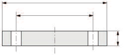 Flange UNIEN 10921 Flangia cieca PN 6 N COICE ESCRIZIONE PREZZO I 1/ 0 55 0392 FLANGIA CIECA UNI91 N 15 PN 6 6,2510 3/ 1 0393 FLANGIA CIECA UNI91 N PN 6,59 1 039 FLANGIA CIECA UNI91 N 25 PN 6 9,0396