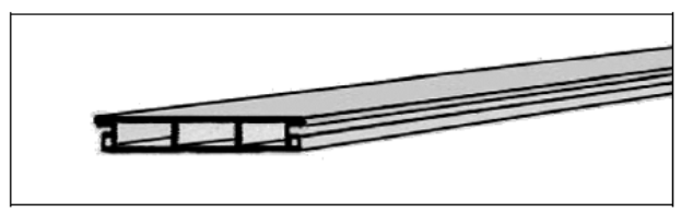 Novembre 2011 PROFILI IN PVC "SISTEMA L" CON BORDINO AD INCASTRO BARRA PRINCIPALE 143 mm /ml 5,30 21,20 ANGOLO DI CONGIUNZIONE 143 mm /cad 0,48 BORDINO A "L" 8 X 23 mm /cad 0,88 LUNGHEZZA BARRE: 4000