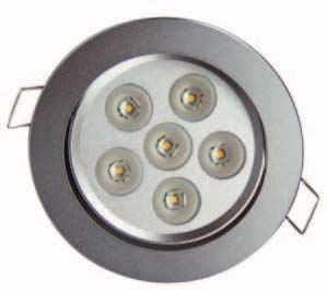 Faretto da 3 a 21 led da 1 W (Edison led) (a richiesta CREE)