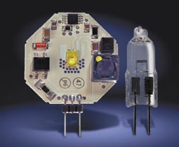 Pagina 42 MODULI LED SOSTITUTIVI DELLE LAMPADINE ALOGENE I moduli a led qui sotto descritti possono sostituire egregiamente delle lampadine da 10 o 20 W con attacco G4 La tensione di alimentazione