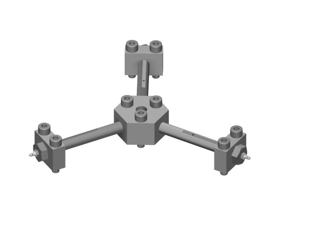 TE12110I Pattino Ø 280 - Ø 280 Pad COD. RSPAT280 Ammortizzatore - Shock absorber Serie di 3 gommini per ammortiz.