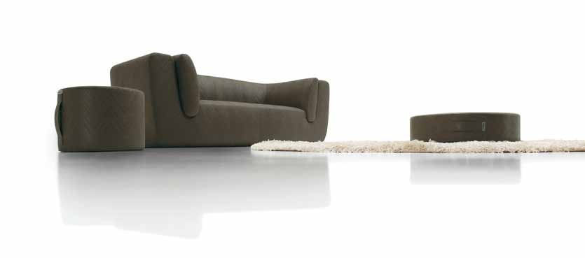 Inntil Design: Bendik Torvin Serie di sedute Inntil dal norvegese mettere insieme e ravvicinare : il cuscino continuo crea un elegante circolo magico da conversazione di gruppo ed invita il singolo