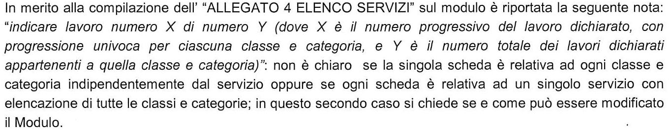 consentito il subappalto ai sensi dell art. 91 comma 3 del D.Lgs. 163/2006. Non risulta pertanto obbligatorio associare la figura dell archeologo. La Determinazione n.