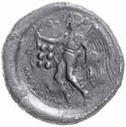 - Mont. 3946 (AE g. 6,5) R BB 100 37 Aitna Hexas - Testa di Persefone a d - R/ Cornucopia; a s. due globetti - S.Cop. 17 (AE g.