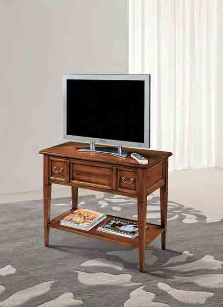 TV stand with carved foot glass doors.