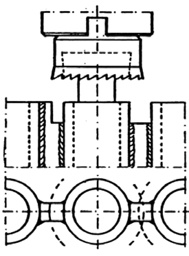 Pneumatic-electric motors are interchangeable MB120F, MB120E I motori pneumatici - elettrici sono intercabialili MB120F, MB120E LOCKING JAMS MORSETTO DI BLOCCAGGIO Rif. mm inches A 35 40 1.38 1.