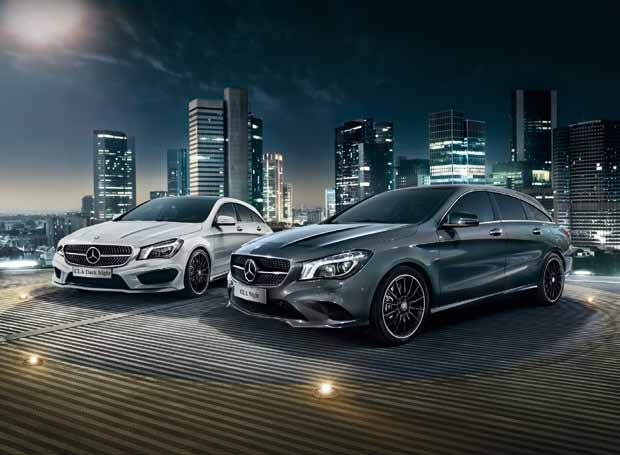 Consumi ciclo combinato (km/l): 13,7 (Mercedes-AMG CLA45 4MATIC Shooting brake ) e 27 (CLA 180 d berlina cerchi 16 ).