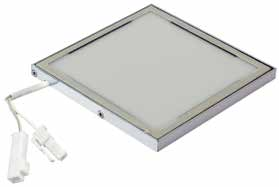 ..+35 5 h >86 (1) The OLED lighting panels are also available with connector (code / FC) I pannelli OLED sono anche disponibili provvisti di connettore (codice / FC) 7 mm 94,9 mm Standard optical