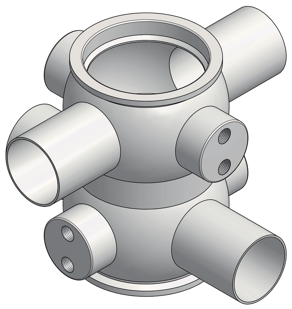 B925 Soluzioni varie Different solutions STANDARD B925 PMO Proximity ausiliario L applicazione di un proximity ausiliario posto tra parte pneumatica e corpo valvola, garantisce il completo