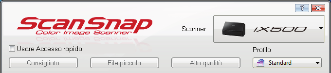 Due ScanSnap collegati al computer (in SV600) Due ScanSnap collegati al computer (in SV600) Questo paragrafo descrive le operazioni eseguibili quando due ScanSnap sono collegati al computer.