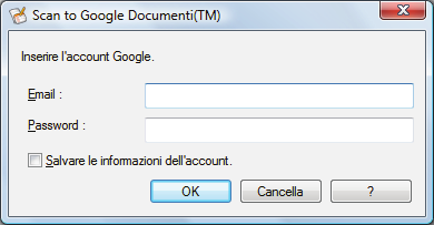 Salvataggio dei documenti in Google Documenti Salvataggio dei documenti in Google Documenti Questo paragrafo descrive come salvare le immagini scandite in file PDF in Google Documenti.