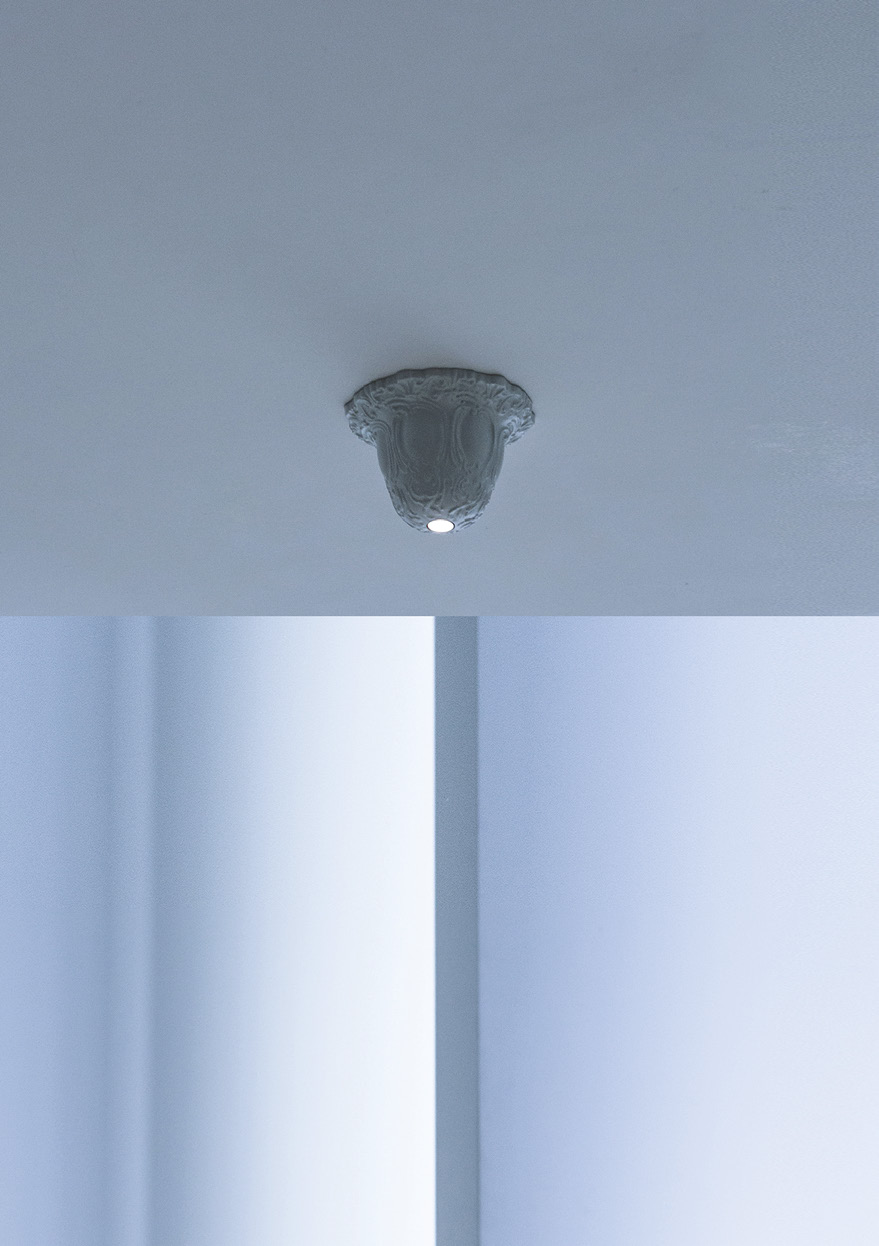 SANMARTINO DESIGN OMAR CARRAGLIA - DAVIDE GROPPI - 2014 - CEILING LED LAMP - METAL 220 / 240 V