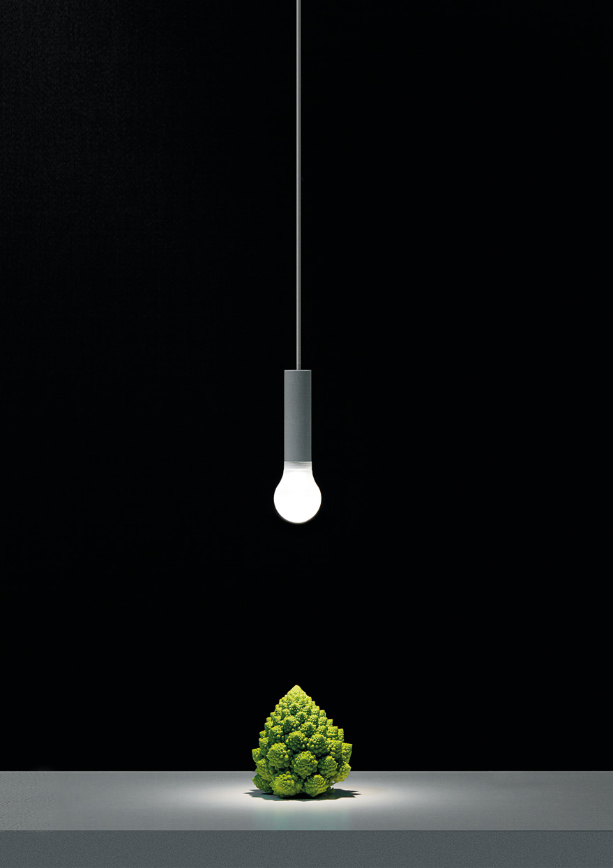 LED IS MORE LED IS MORE 1 - DESIGN DAVIDE GROPPI - 2011 - SUSPENSION LED LAMP - METAL - METHACRYLATE 220 / 240 V - 50 / 60 Hz - 5 W LED - 420 lm COD.