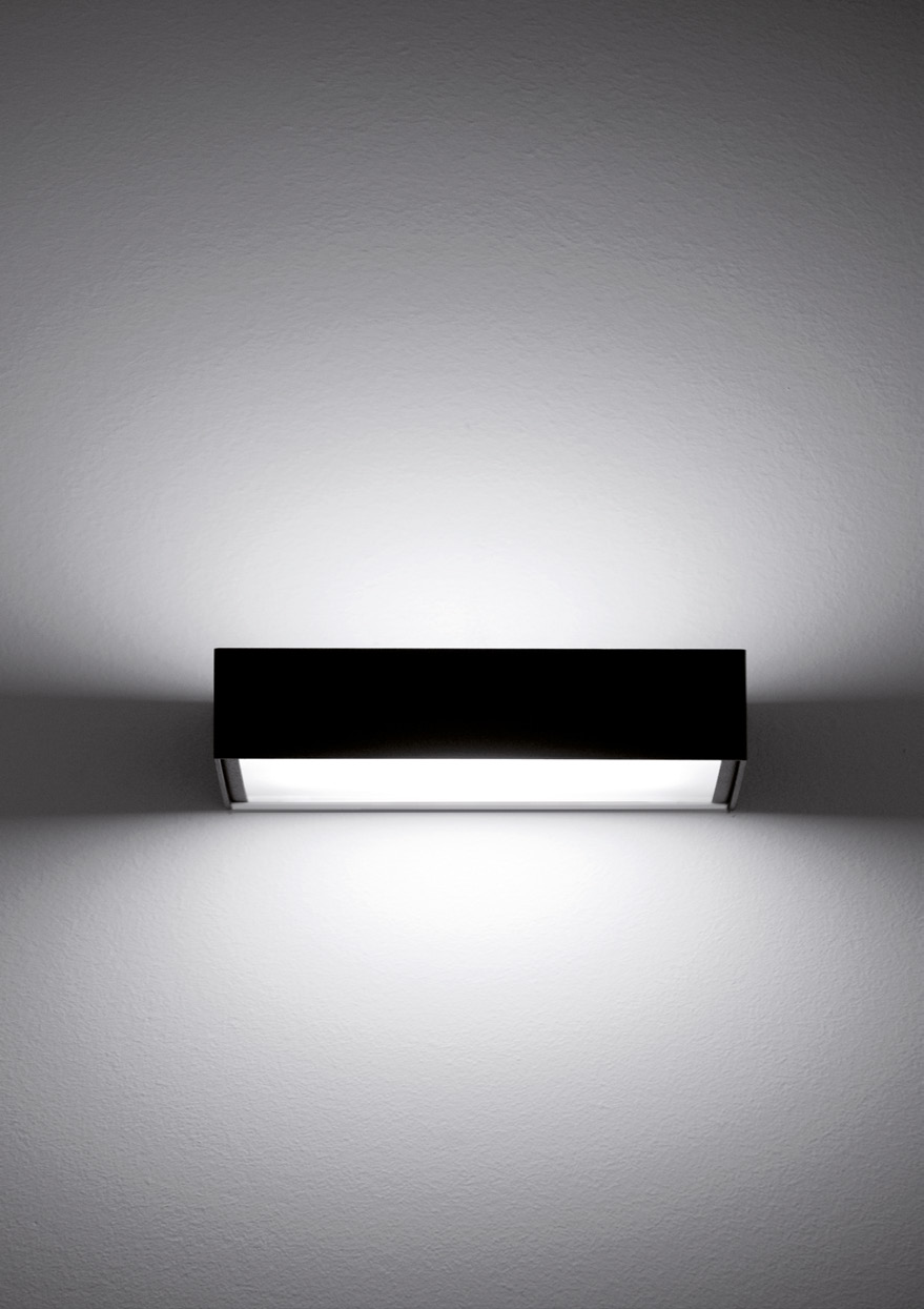 DUET DESIGN 2014 - WALL LED LAMP - METAL - GLASS 220 / 230 V - 50 / 60 Hz - 20 W LED - 1820
