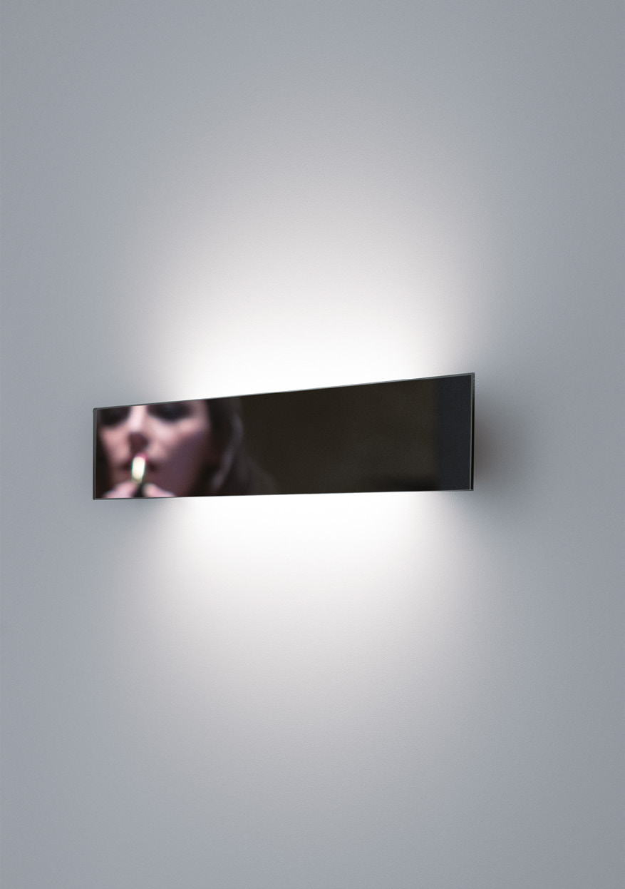 SHADE DESIGN FEDERICO DELROSSO - 2013 - WALL LED LAMP - MIRROR - METAL 220
