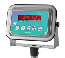 INDICATORI DI PESO ACCIAIO INOX IP68 (opzionale: IPX9K) WINOX-L/R WINOXL-B Base - display LCD / Base - LCD display............................................................. WINOXL-C Carico - display LCD / Load - LCD display.