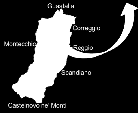 Organizzazioni di volontariato. I numeri A colori più scuri corrispondono valori maggiori Distretto sanitario Odv Soci Volontari Retribuiti Montecchio 35 3.469 1.