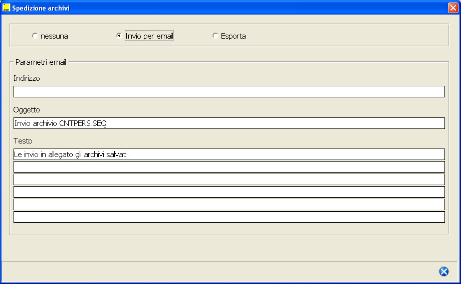 (Tabella) consente di accedere in visualizzazione della corrispondente tabella presente negli archivi interni alla procedura CONTRA (così come fornita nell ultima versione CONTRA installata dall