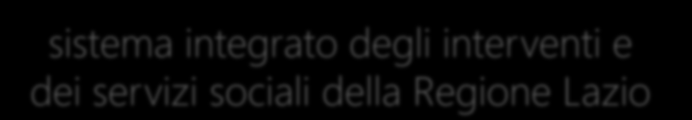 sistema integrato degli interventi e dei servizi sociali della Regione Lazio dalla legge 328 ai Piani sociali di zona Le Regioni devono varare norme e criteri per il territorio regionale