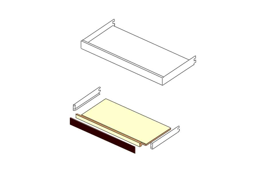 TETTUCCIO ALTO 100x57 S/F 8906009237KSF KIT TETTUCCIO INTER 100x37 S/F