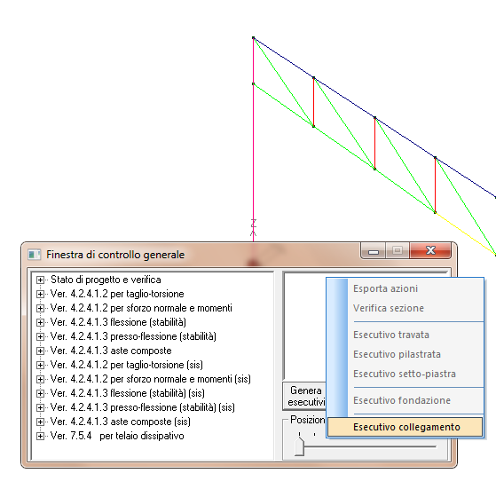 13. Progettazione dei collegamenti e disegni esecutivi Di seguito viene mostrata la procedura per la progettazione dei collegamenti e per la realizzazione dei disegni esecutivi.